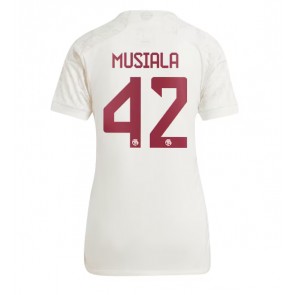 Bayern Munich Jamal Musiala #42 Koszulka Trzecich Kobiety 2023-24 Krótki Rękaw